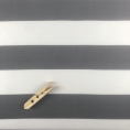 Black and white stripes chiffon fabric coupon 1,50m or 3m x 1,40m