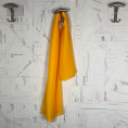 Orange yellow silk chiffon fabric coupon 3m x 1,40m