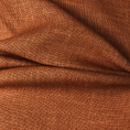 Linen fabric coupon chiné orange earth 1,50m or 3m x 1,40m
