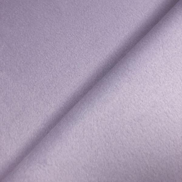 Lilac recycled polyester fleece fabric coupon 1,50m or 3m x 1,50m