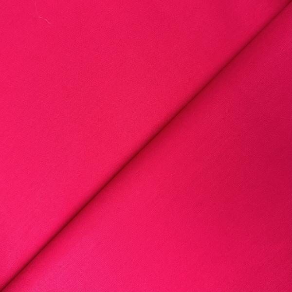 Deep pink cotton poplin fabric coupon 3m or 1m50 x 1,40m