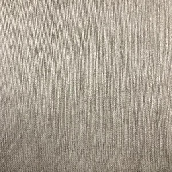 Linen and polyester fabric coupon taupe mottled 1,50m or 3m x 1,40m