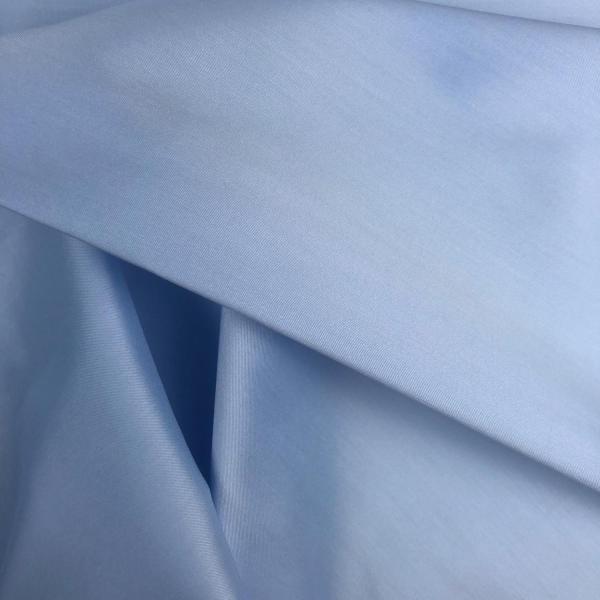 Glacier blue cotton blend fabric coupon 1,50m or 3m x 1,40m