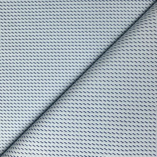 Blue cotton fabric coupon with 3m or 1m50 x 1,40m pattern