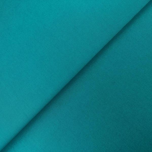 Teal green cotton poplin fabric coupon 3m or 1m50 x 1,40m