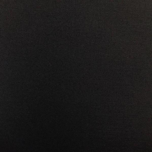 Coupon of black cotton and elastane poplin fabric 1,50m or 3m x 1,40m