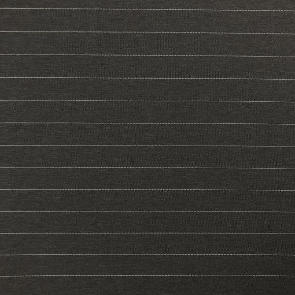 Polyester twill fabric coupon striped anthracite 3m x 1.30m
