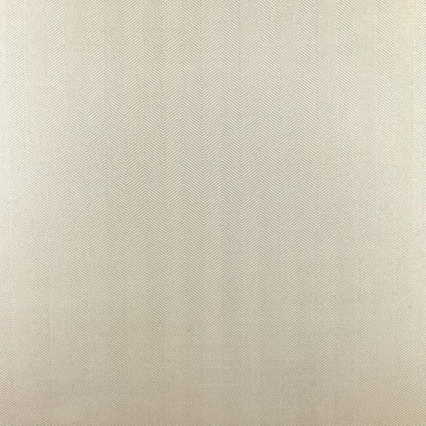 Coupon of cream herringbone silk fabric 4m x 0,9m