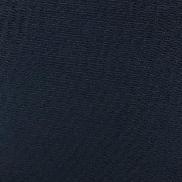 Coupon of navy blue cotton and elastane canvas fabric in ottoman style 3m x 1,20m