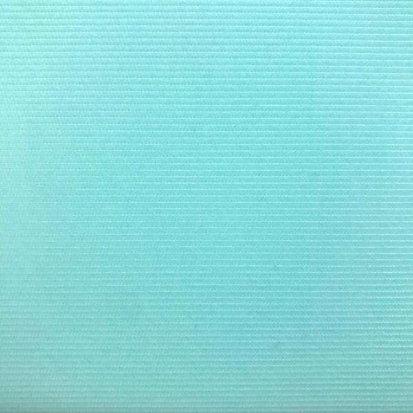Coupon Cotton velvet fabric milleraies light blue 3m or 1m50 x 1.40m