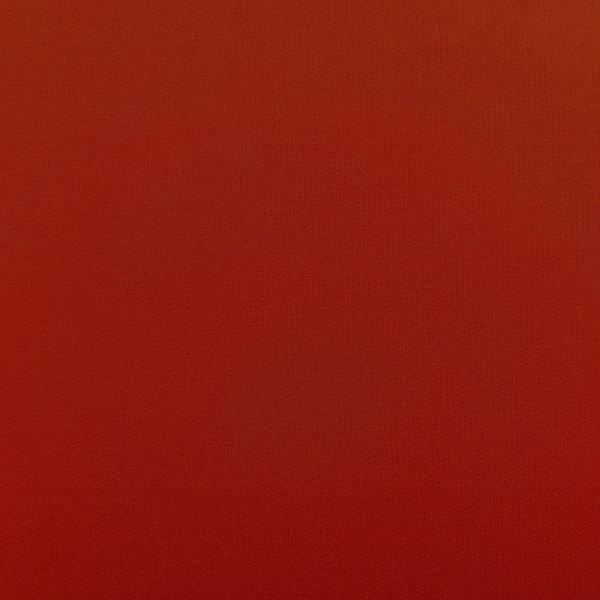 Coupon of poppy red silk crepe fabric 1,50m or 3m x 1,40m