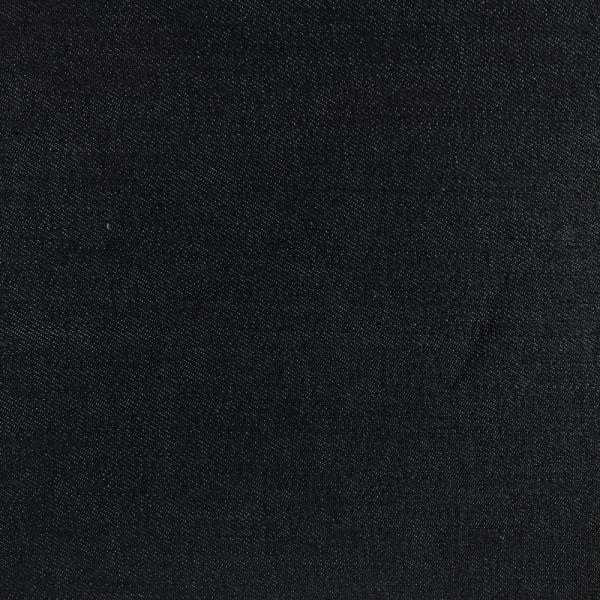 Coupon of cotton and elastane denim fabric in dark blue 1,50m or 3m x 1,40m