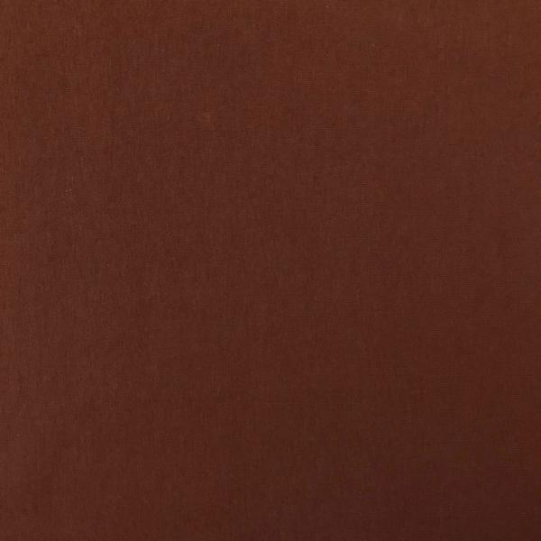 Coupon rust brown cotton jersey fabric 3m x 1.40m