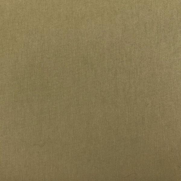 Coupon of khaki green non-stretch cotton jersey fabric 1,50m or 3m x 1,30m