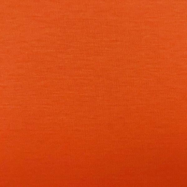 Coupon of orange cotton jersey fabric 1,50m ou 3m x 1,10m