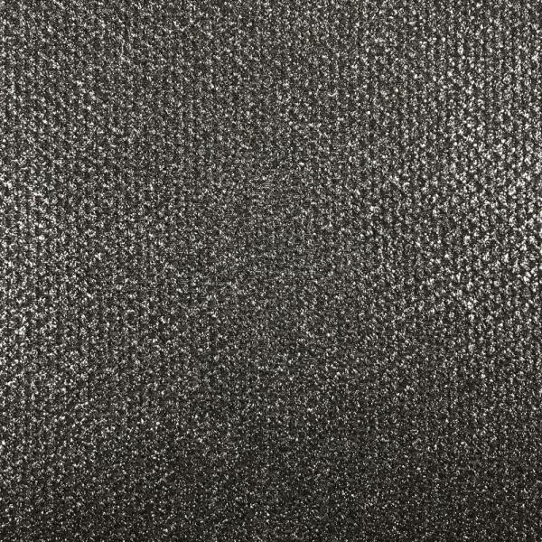 Coupon of textured and sparkly cotton, polyester and polyamide jersey fabric 3m x 1,30m