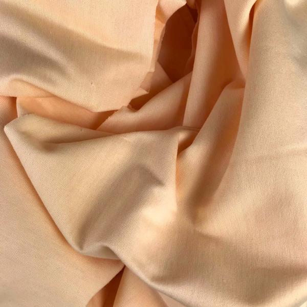 Peach jersey fabric coupon 1,50m or 3m x 1,60m