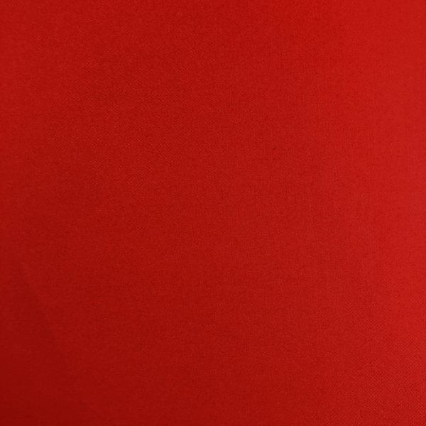 Bright red cotton poplin fabric coupon 1m50 or 3m x 1,40m
