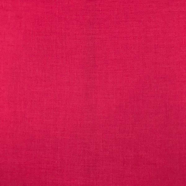 Coupon of magenta cotton voile fabric 1,50m or 3m x 1,10m