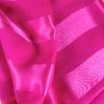 Coupon de tissu soie satinée rose fluo 2m ou 4m x 0.90 cm