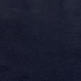 Coupon de tissu gabardine en coton bleu marine au rayure marron double face avec 2% élasthanne1,50m ou 3m x 1,40m