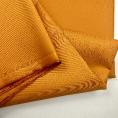 Coupon de tissu en gabardine de coton orange rouille  1,50m ou 3m x 1,50m