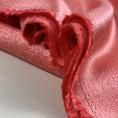 Coupon de tissu crêpe envers satin de viscose et soie rose incarnat 1,50m ou 3m x 1,30m