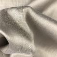 Coupon de tissu en lin et polyester taupe chiné 1,50m ou 3m x 1,40m