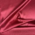 Coupon de tissu en satin de polyester rouge foncé 1,50m ou 3m x 1,50m
