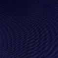 Coupon de tissu crêpe de polyester bleu nuit 1,50m ou 3m x 1,40m
