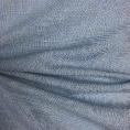 Coupon de tissu de lin et polyester bleu charette 1,50m ou 3m x 1,40m