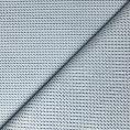 Coupon de tissu de en coton bleu a motif 3m ou 1m50 x 1,40m