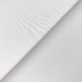 Coupon de tissu de popeline en coton blanc optique 2m x 1,40m