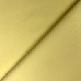 Coupon de tissu de popeline en coton jaune beurre 2m x 1,40m
