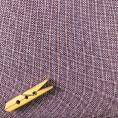 Coupon de tissu en coton à mini motif régulier violet 1,50m ou 3m x 1,40m