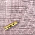 Coupon de tissu en popeline de coton à mini motif régulier rose 1,50m ou 3m x 1,40m