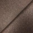 Coupon de tissu en flanelle de laine marron chiné 1,50m ou 3m x 1,50m