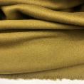 Coupon de tissu en laine et cachemire couleur cumin 1,50m ou 3m x 1,50m