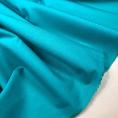 Coupon de tissu en popeline de coton bleu turquoise 3m ou 1m50 x 1,40m