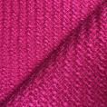Coupon de tissu en tweed de laine vierge rose magenta 1m50 ou 3m x 1,40m