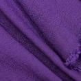 Coupon de tissu en viscose mélangée couleur violet cardinal 1,50m ou 3m x 1,40m
