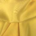 Coupon de tissu toile de cupro et viscose mélangé épaisse jaune 1,50m ou 3m x 1,50m