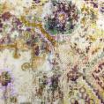 Coupon de tissu en crêpe léger de viscose motifs abstraits patinés 1,50m ou 3m x 1,40m