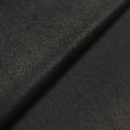 Coupon de tissu en lin et soie noir légèrement satiné 1,50m ou 3m x 1,50m