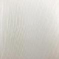 Coupon de tissu ottoman de polyester blanc naturel 1,50m ou 3m x 1,40m