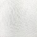 Coupon de tissu en piqué de lin blanc 1,50m ou 3m x 1,40m