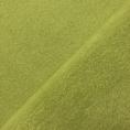 Coupon de tissu de polaire vert anis en polyester recyclé 1,50m  x 1,50m