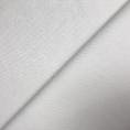 Coupon de tissu sergé gabardine de coton et lin blanc cassé 1,50m ou 3m x 1,50m