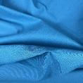 Coupon de tissu toile de lin bleu 1,50m ou 3m x 1,40m