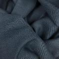 Coupon de tissu en toile de laine et coton chevron bleu 1,50m ou 3m x 1,40m